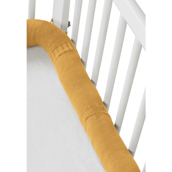 Sterntaler Protector De Cuna Punto Ecológico Amarillo 7 Sterntaler Protector De Cuna Punto Ecológico Amarillo - Image 5