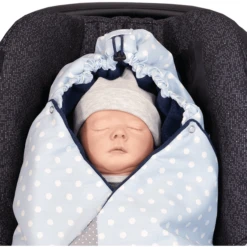 ULLENBOOM ® Manta Envuelta Azul Azul Claro Gris 98 X 98 X 2 Cm -Cuidado Infantil Tienda ullenboom manta envuelta azul azul claro gris 98 x 98 x 2 cm a293150 3